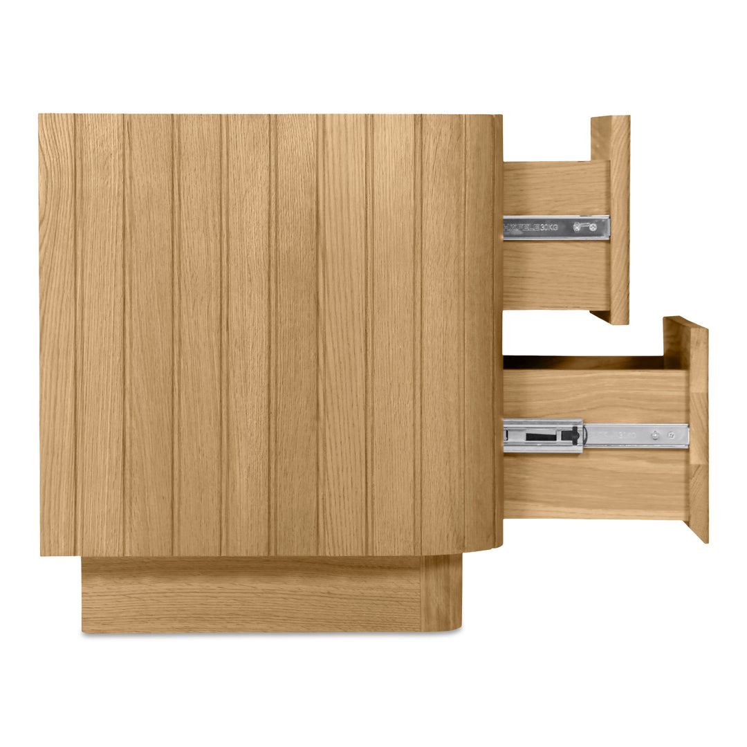 American Home Furniture | Moe's Home Collection - Povera Nightstand Oak