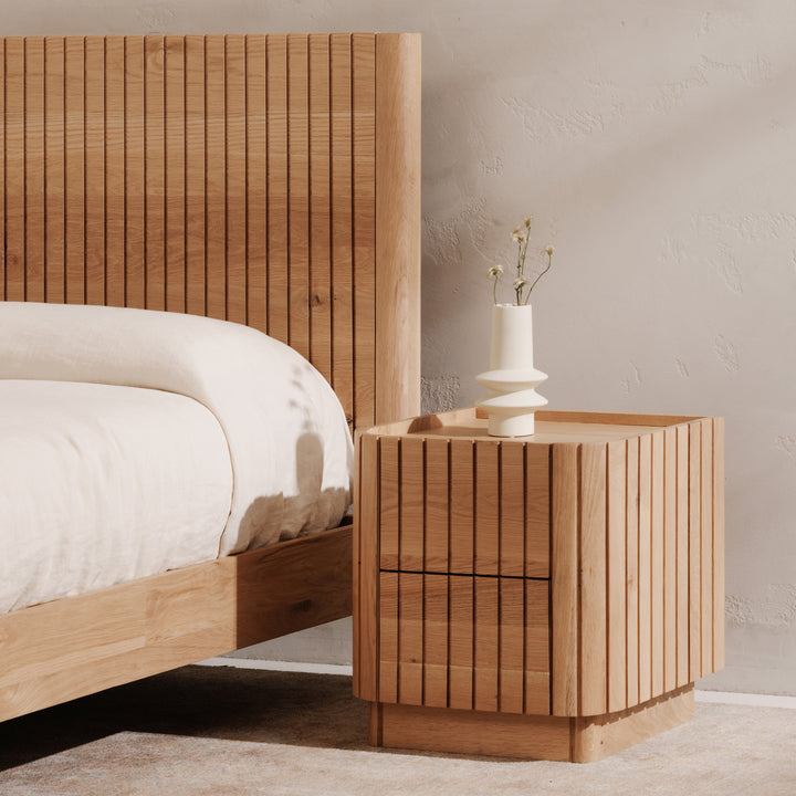 American Home Furniture | Moe's Home Collection - Povera Nightstand Oak