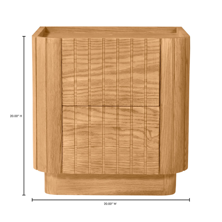 American Home Furniture | Moe's Home Collection - Povera Nightstand Oak