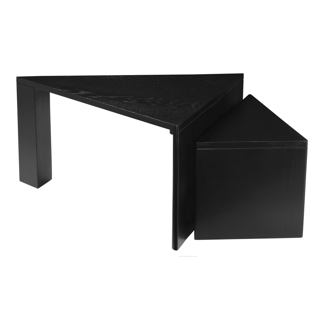American Home Furniture | Moe's Home Collection - Aton Nesting Coffee Table Set Of 2 Black