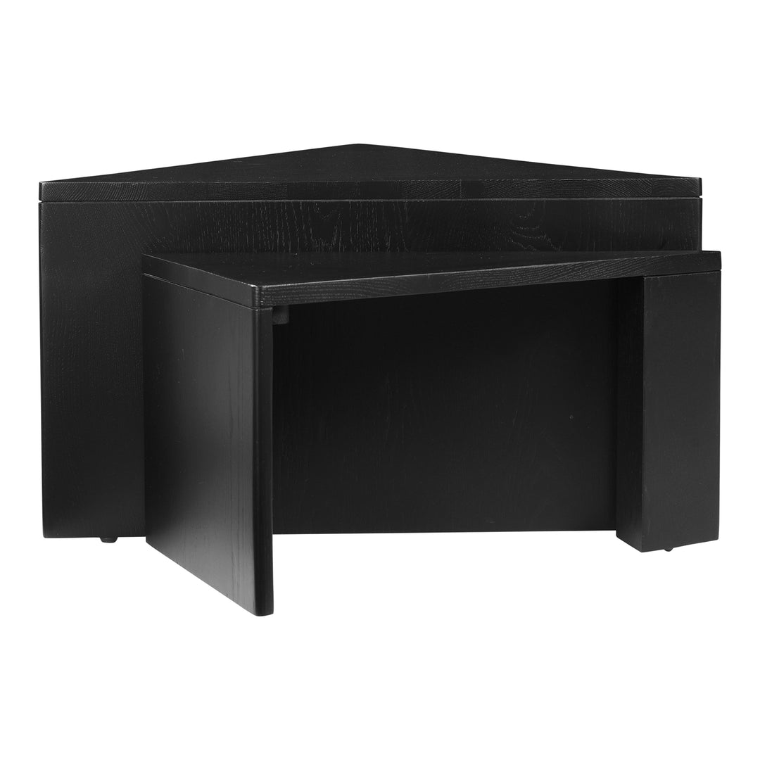 American Home Furniture | Moe's Home Collection - Aton Nesting Coffee Table Set Of 2 Black