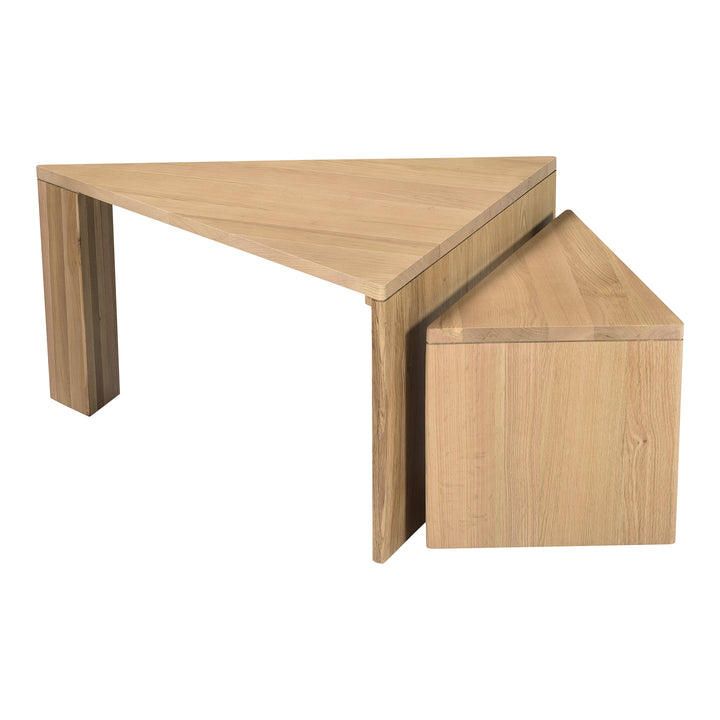 American Home Furniture | Moe's Home Collection - Aton Nesting Coffee Table Set Of 2 Natural