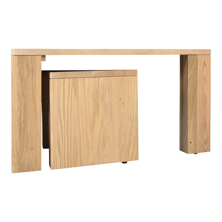 American Home Furniture | Moe's Home Collection - Aton Nesting Coffee Table Set Of 2 Natural