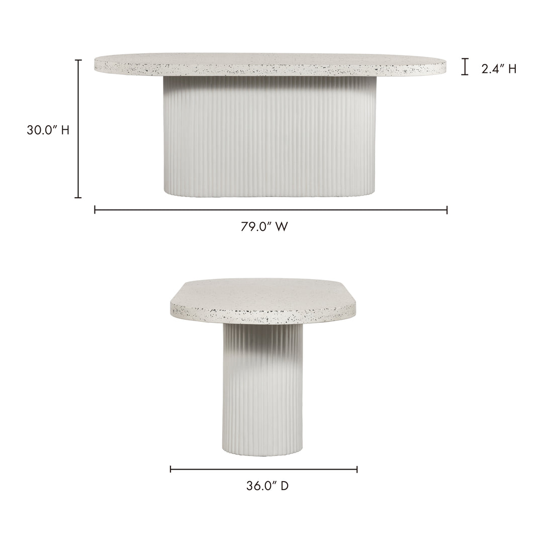 American Home Furniture | Moe's Home Collection - Lyon Outdoor Dining Table