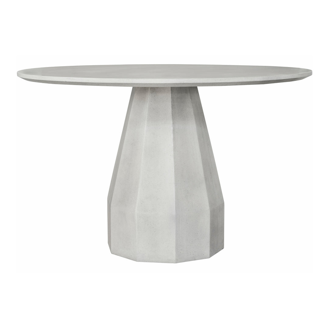 American Home Furniture | Moe's Home Collection - Templo Outdoor Dining Table Antique White