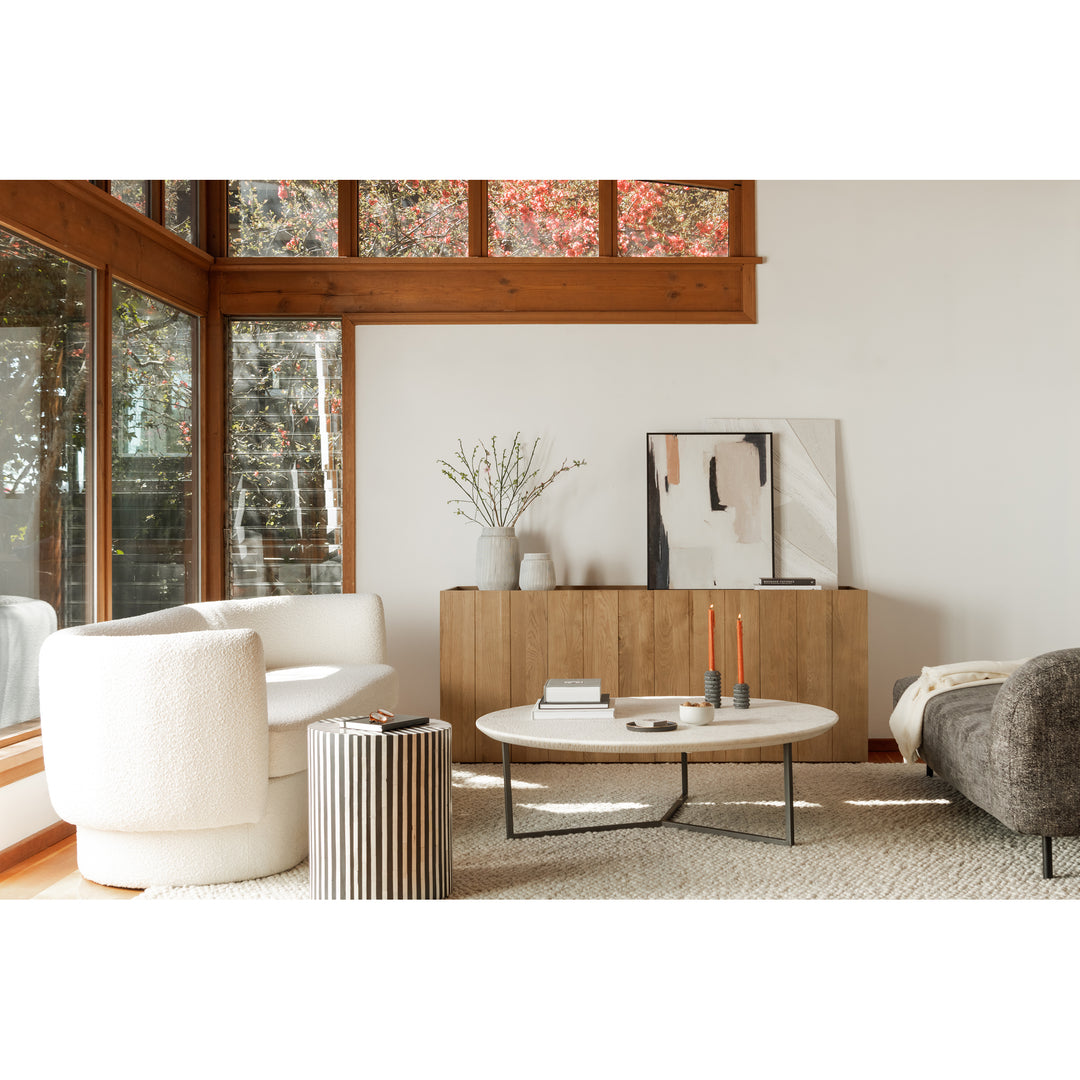American Home Furniture | Moe's Home Collection - Koba Sofa Maya White