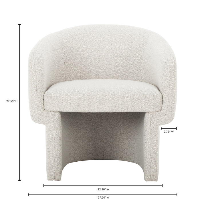 American Home Furniture | Moe's Home Collection - Franco Chair Oyster