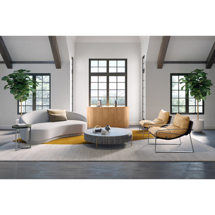 American Home Furniture | Moe's Home Collection - Excelsior Sofa Cream
