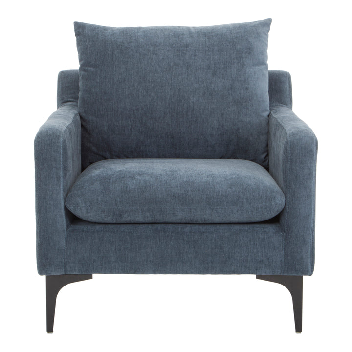 American Home Furniture | Moe's Home Collection - Paris Armchair Blue