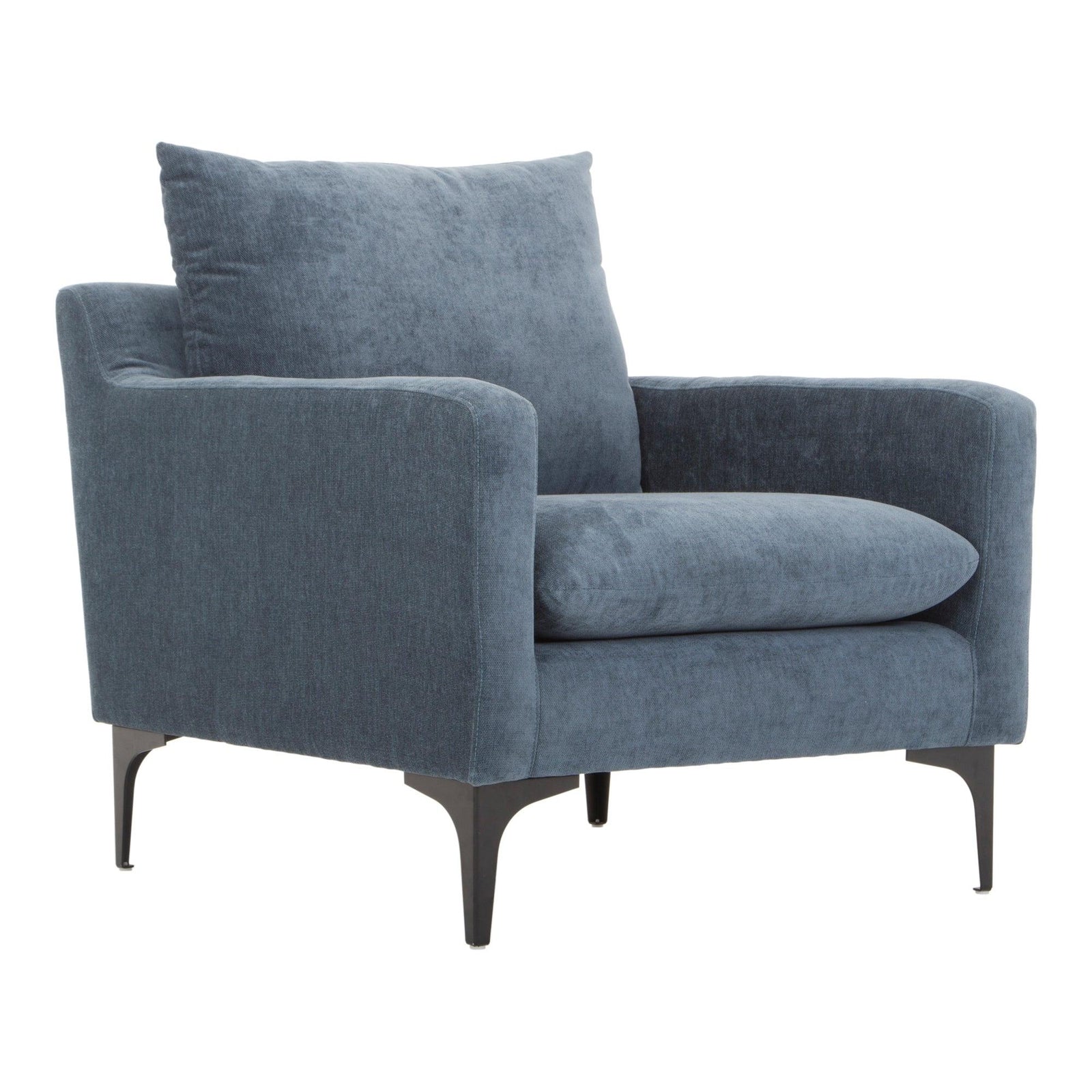 Moe's Home Collection - Paris Armchair Blue - JM-1010-26 | American Home Furniture