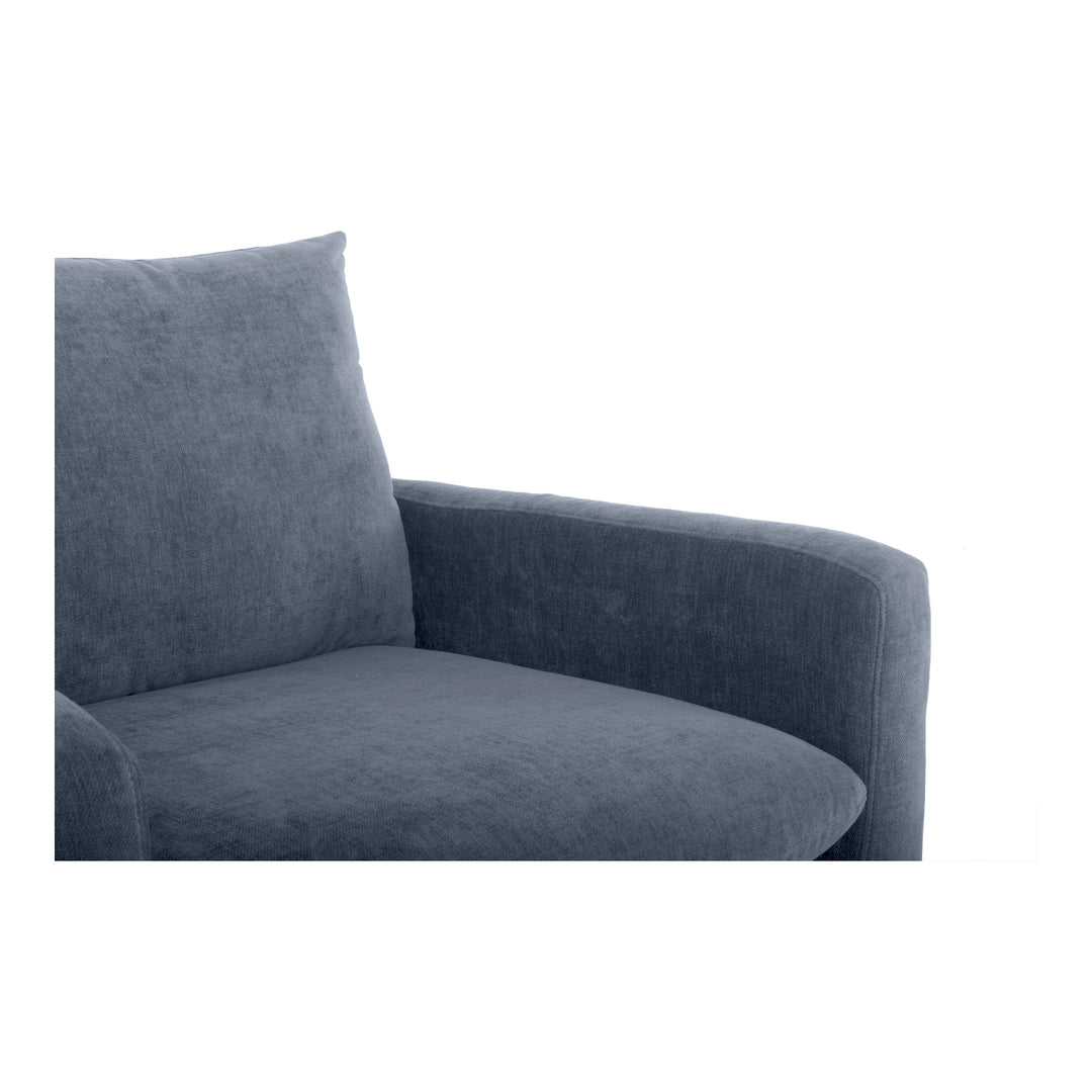 American Home Furniture | Moe's Home Collection - Paris Armchair Blue