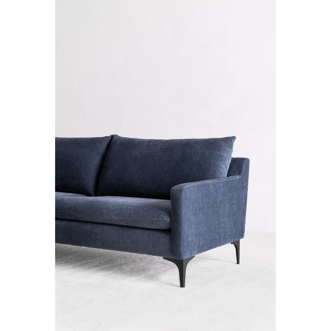 American Home Furniture | Moe's Home Collection - Paris Sofa Blue