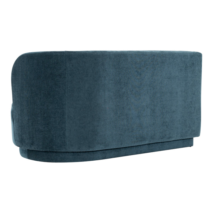 American Home Furniture | Moe's Home Collection - Yoon 2 Seat Sofa Right Nightshade Blue