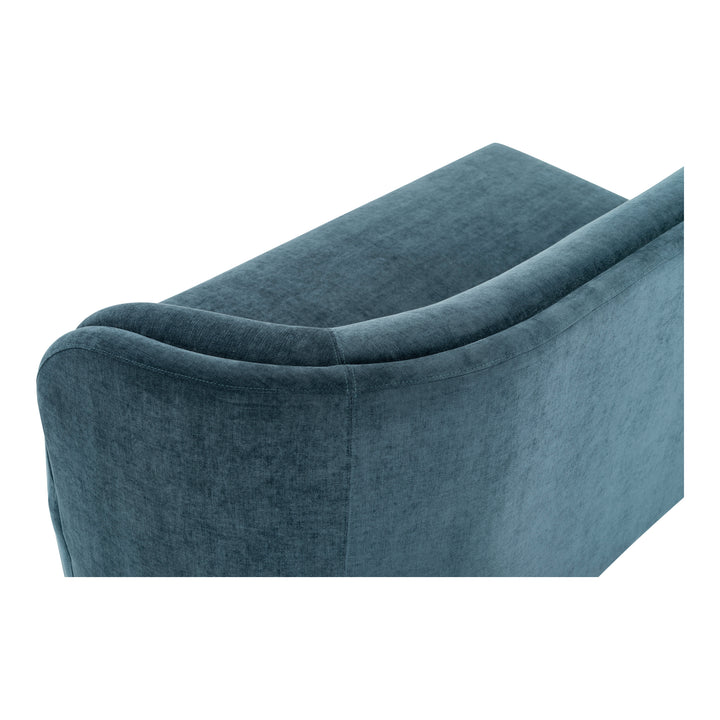 American Home Furniture | Moe's Home Collection - Yoon 2 Seat Sofa Right Nightshade Blue