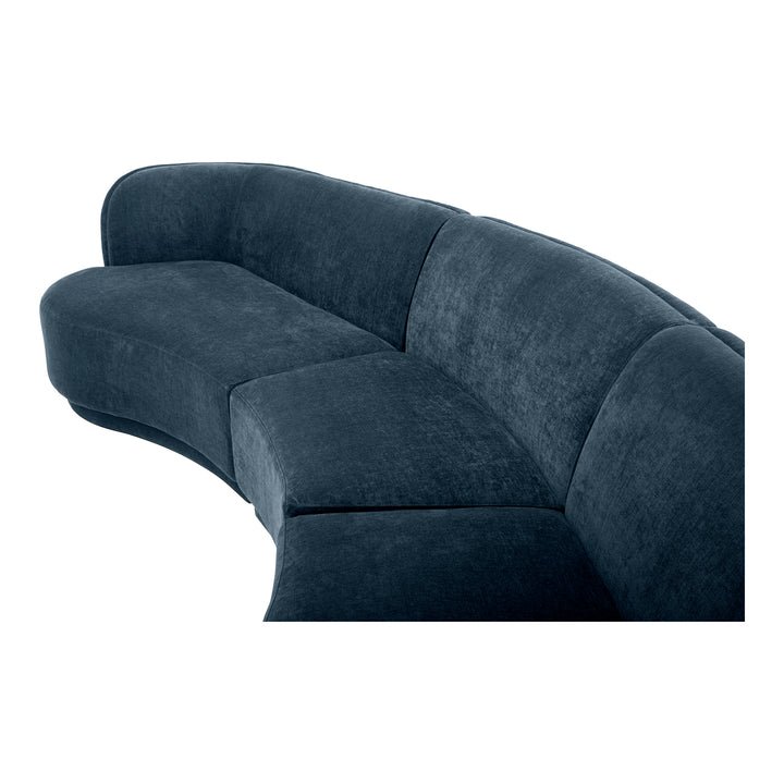 American Home Furniture | Moe's Home Collection - Yoon Compass Modular Sectional Nightshade Blue