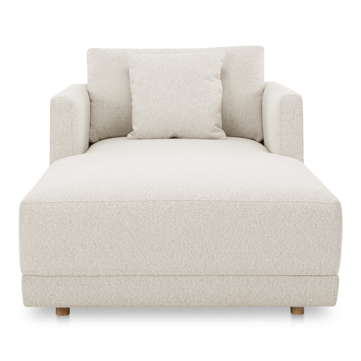 American Home Furniture | Moe's Home Collection - Bryn Chaise Oyster