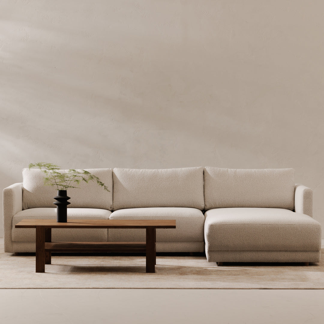 American Home Furniture | Moe's Home Collection - Bryn Sectional Oyster Right