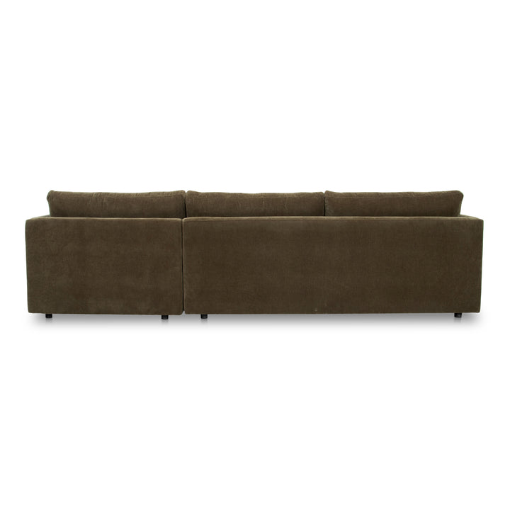 American Home Furniture | Moe's Home Collection - Bryn Sectional Cedar Green Right