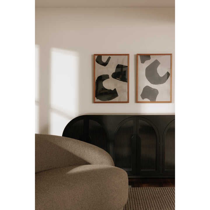 American Home Furniture | Moe's Home Collection - Wells 1 Framed Painting