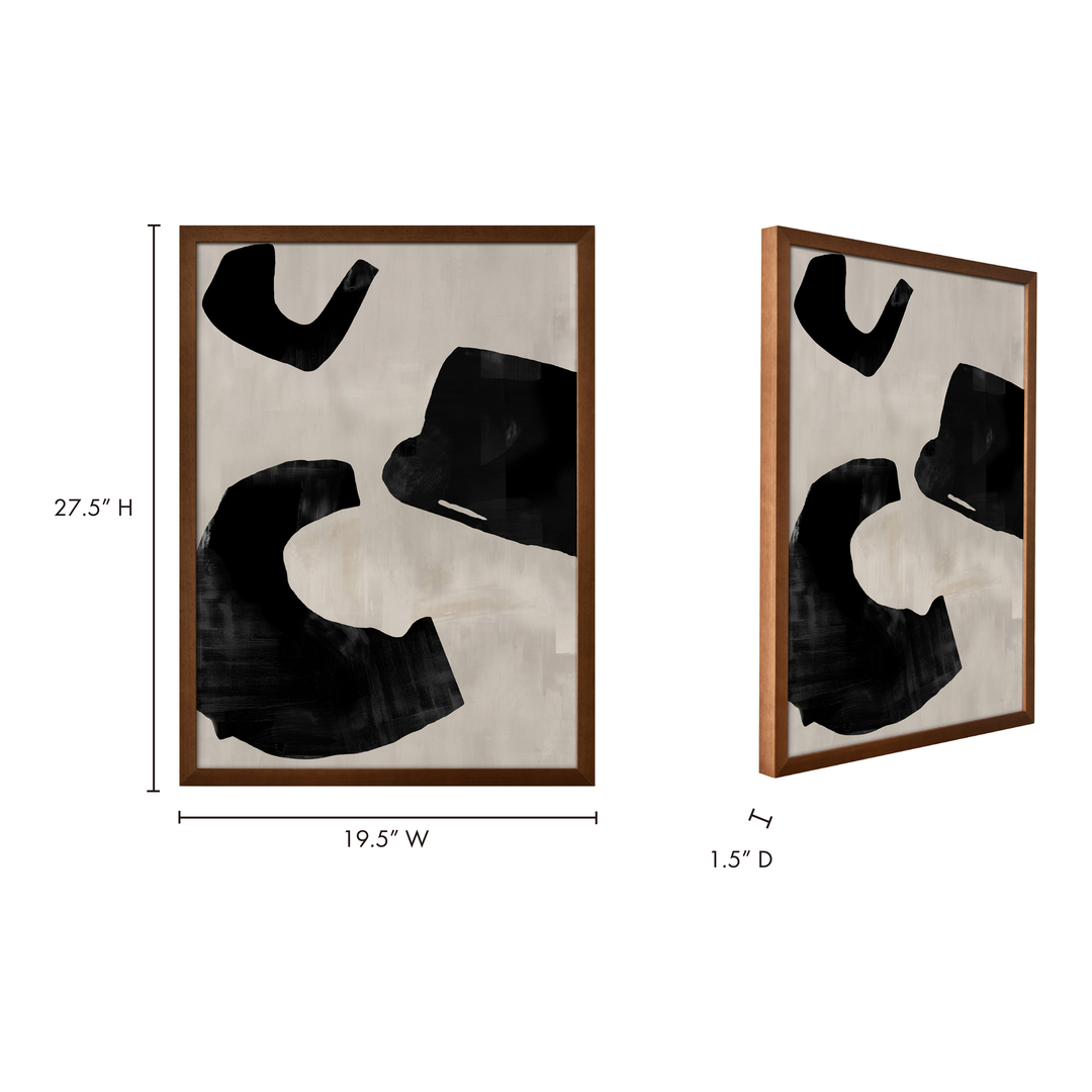 American Home Furniture | Moe's Home Collection - Wells 2 Framed Painting