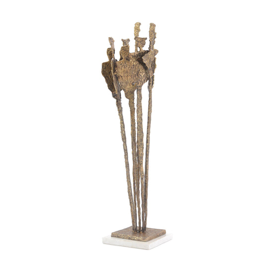 John Richard The Conversation In Brass DECORATIVE OBJECTS