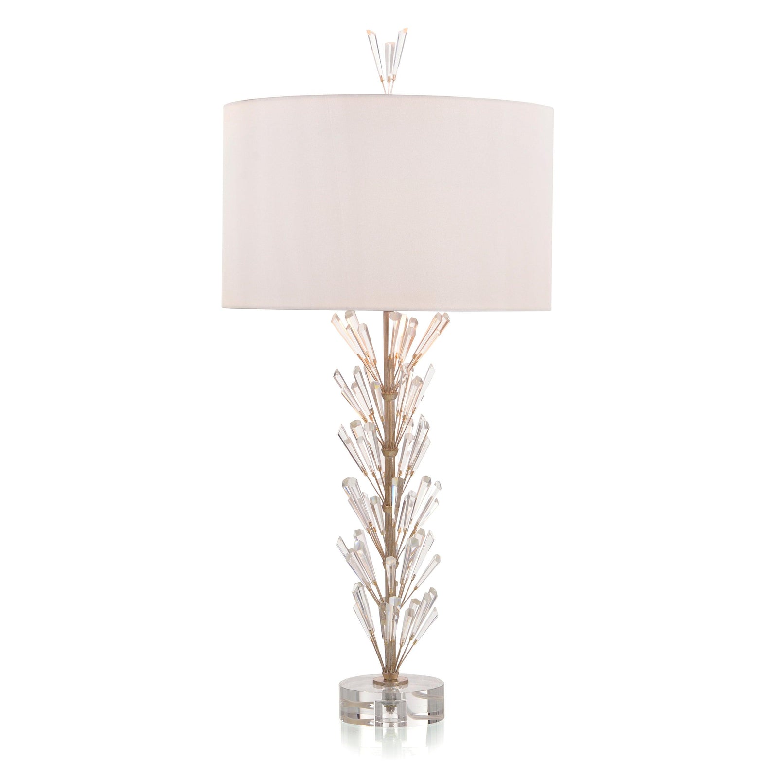 John Richard Luna:  Crystal Wand Table Lamp TABLE LAMPS