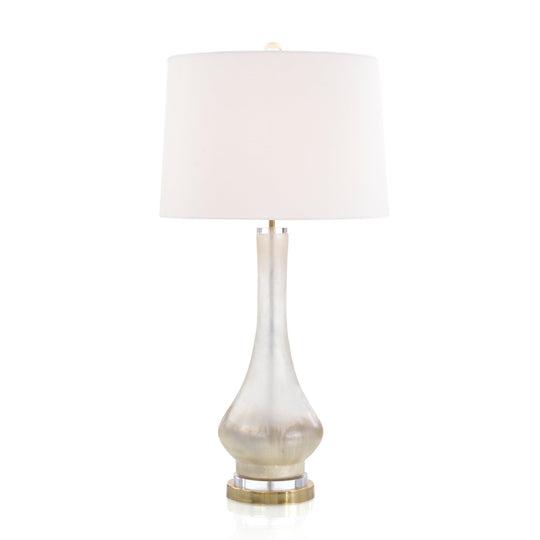 John Richard Luminescent White Table Lamp TABLE LAMPS