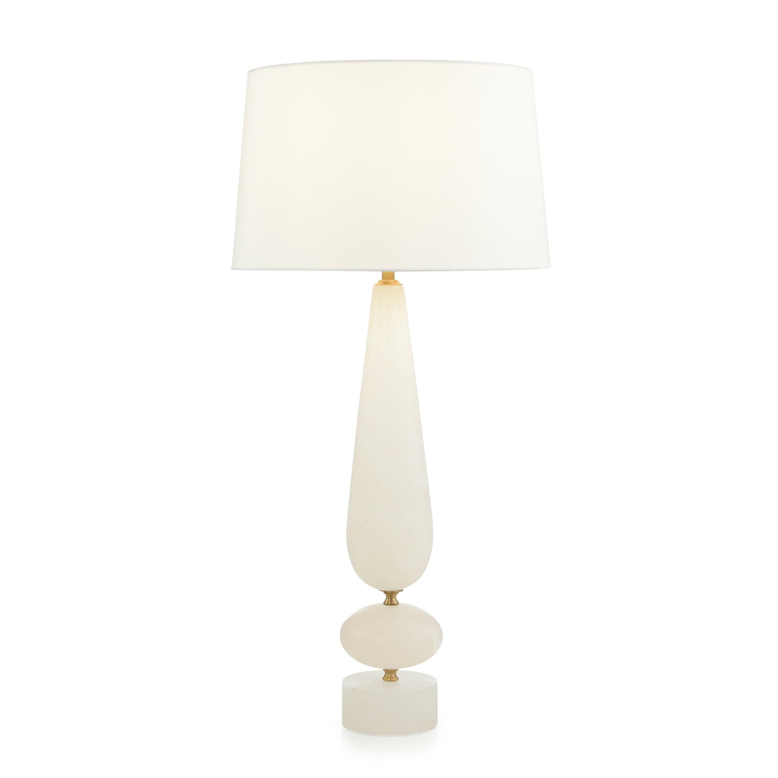 John Richard Ballast Alabaster Table Lamp TABLE LAMPS