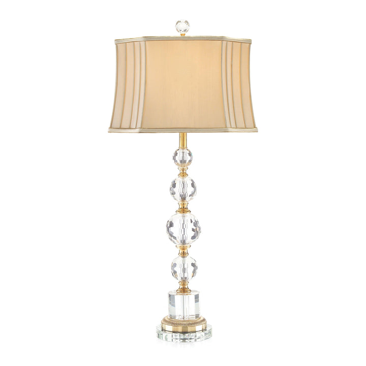 John Richard Briolette Crystal Table Lamp TABLE LAMPS