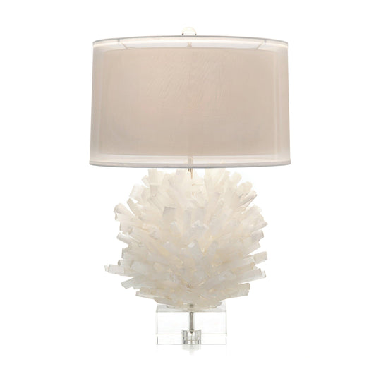 John Richard Selenite Table Lamp I TABLE LAMPS