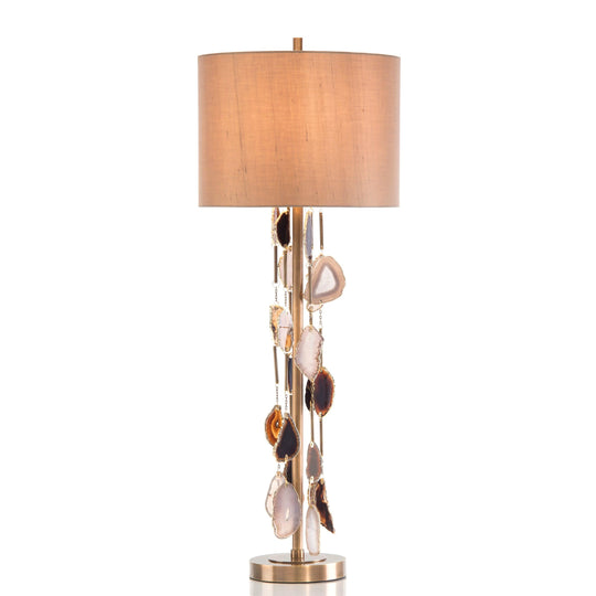 John Richard Falling Agate Buffet Lamp TABLE LAMPS