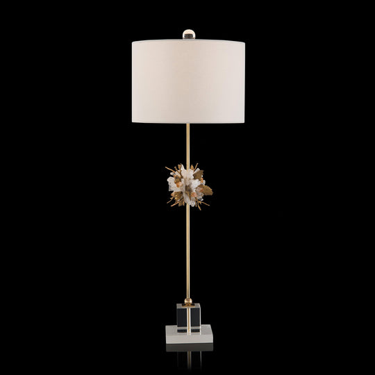 John Richard Organic Stones in Gold and White Buffet Lamp TABLE LAMPS