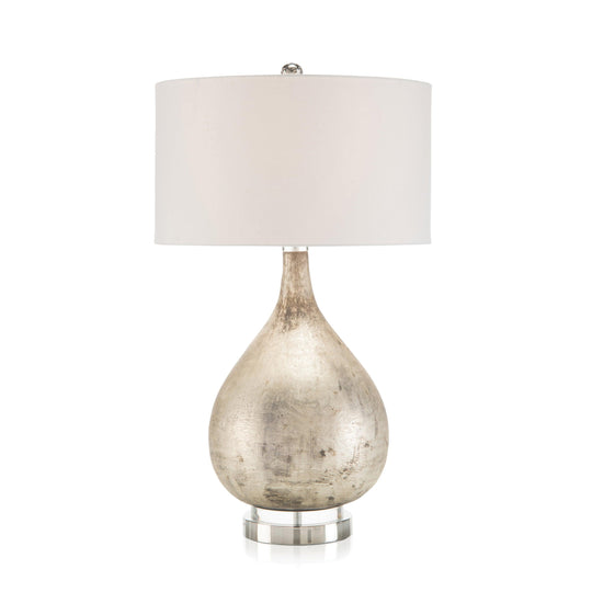 John Richard Lamp In Weathered Silver Finish TABLE LAMPS
