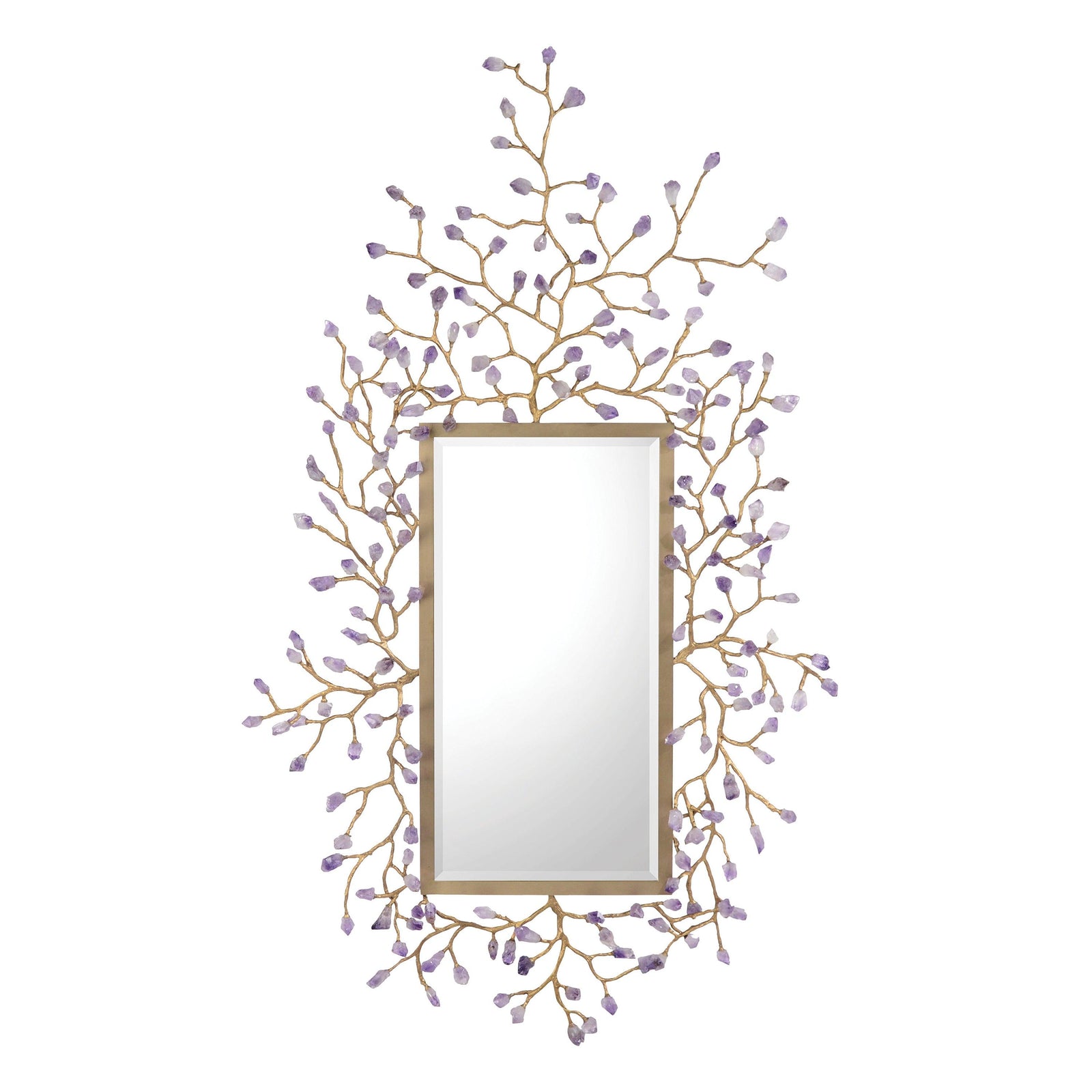 John Richard Budding Amethyst Mirror WALL MIRRORS