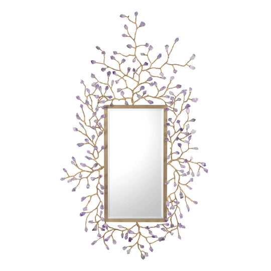 John Richard Budding Amethyst Mirror WALL MIRRORS