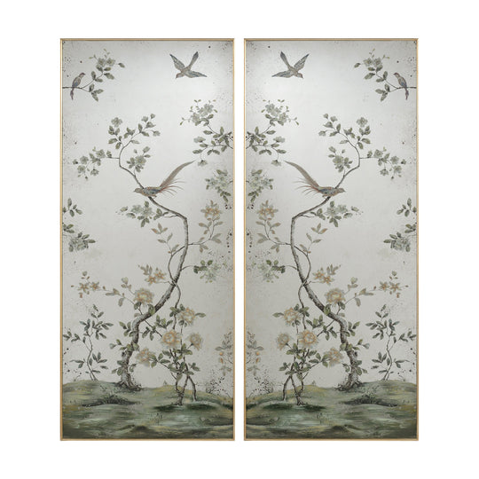John Richard Roku Mirror Panels (Set Of Two) WALL MIRRORS