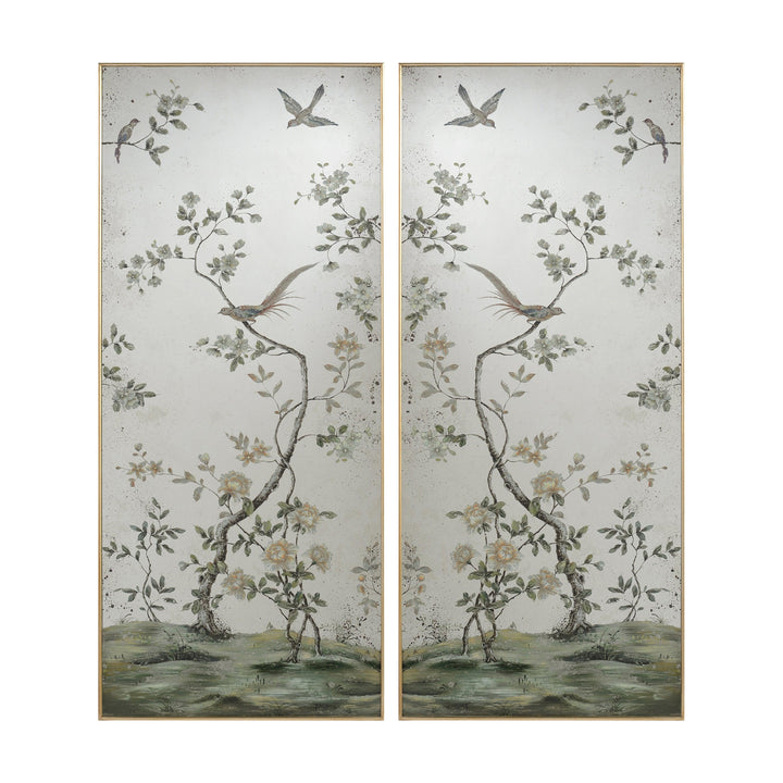 John Richard Roku Mirror Panels (Set Of Two) WALL MIRRORS