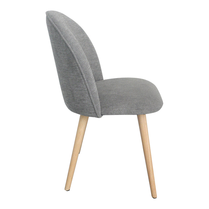American Home Furniture | Moe's Home Collection - Clarissa Dining Chair Grey-Set Of Two