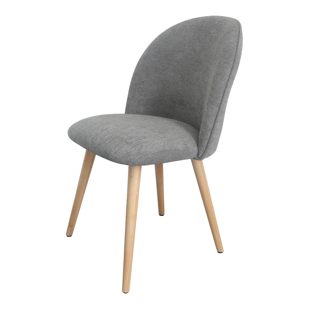 American Home Furniture | Moe's Home Collection - Clarissa Dining Chair Grey-Set Of Two