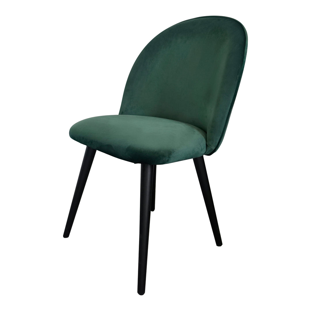 American Home Furniture | Moe's Home Collection - Clarissa Dining Chair Green-Set Of Two