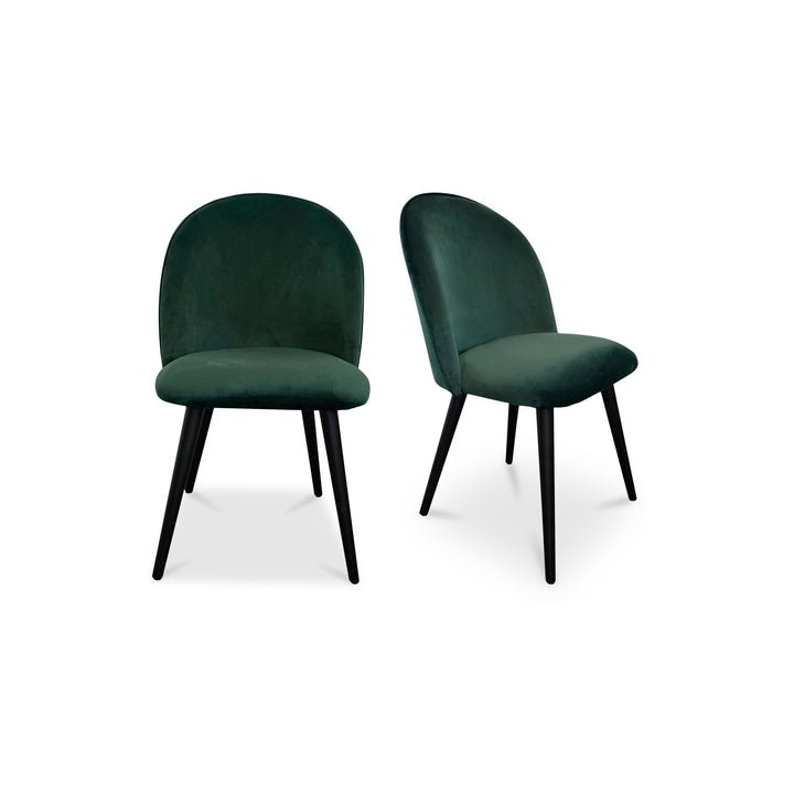 American Home Furniture | Moe's Home Collection - Clarissa Dining Chair Green-Set Of Two