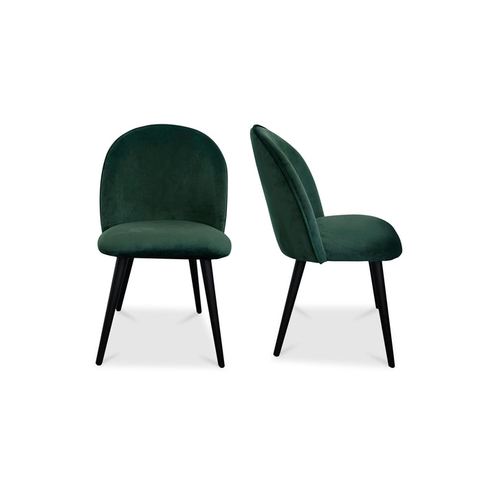 American Home Furniture | Moe's Home Collection - Clarissa Dining Chair Green-Set Of Two