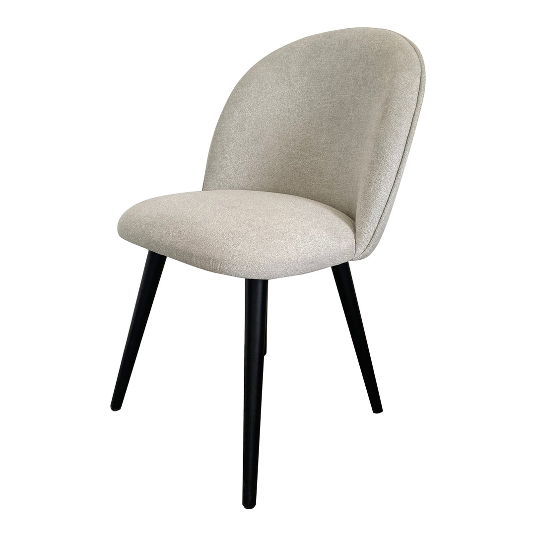 American Home Furniture | Moe's Home Collection - Clarissa Dining Chair Light Grey-Set Of Two