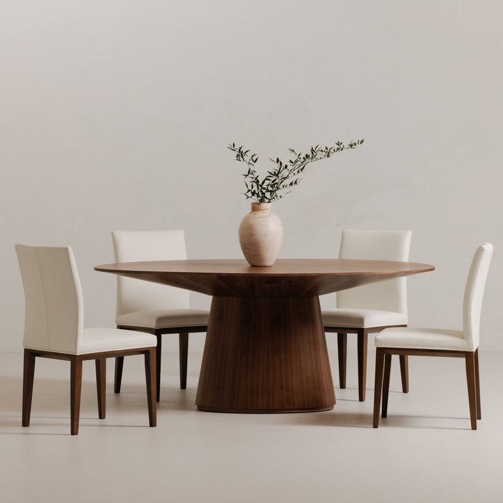 American Home Furniture | Moe's Home Collection - Otago Oval Dining Table Walnut