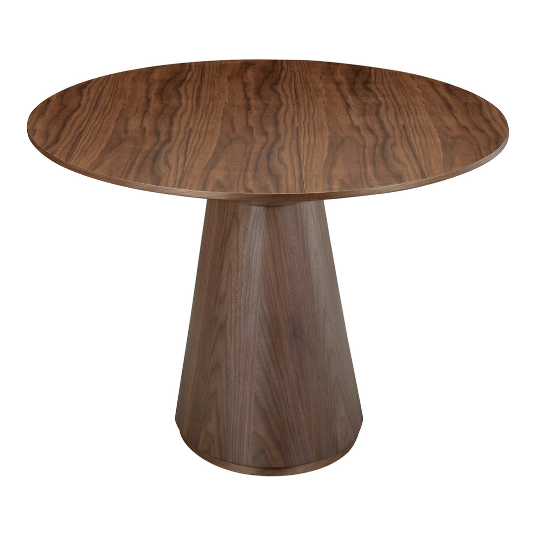 American Home Furniture | Moe's Home Collection - Otago Oval Dining Table Walnut