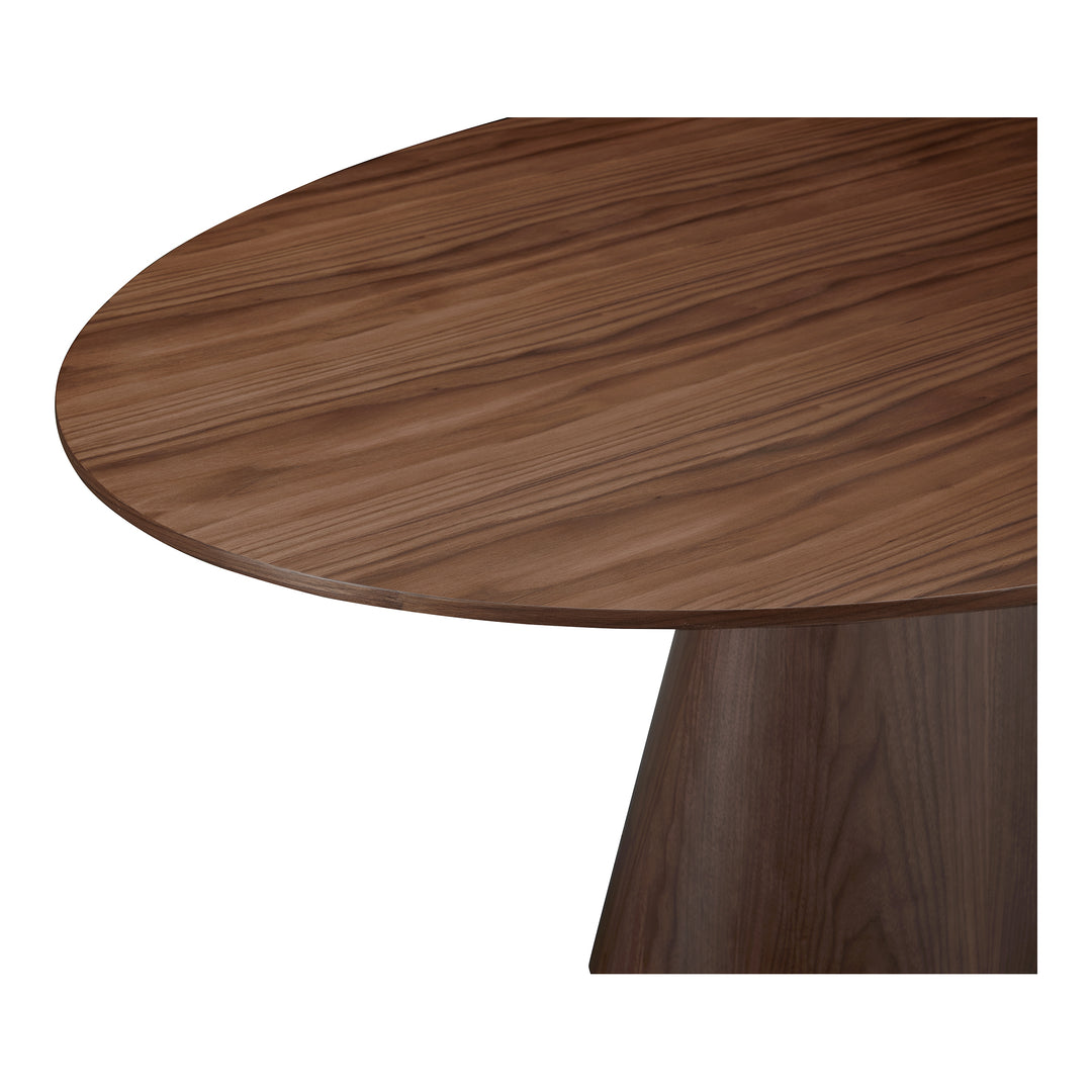 American Home Furniture | Moe's Home Collection - Otago Oval Dining Table Walnut