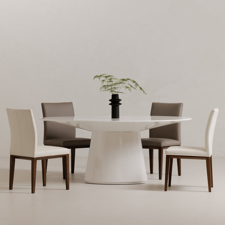 American Home Furniture | Moe's Home Collection - Otago Oval Dining Table White