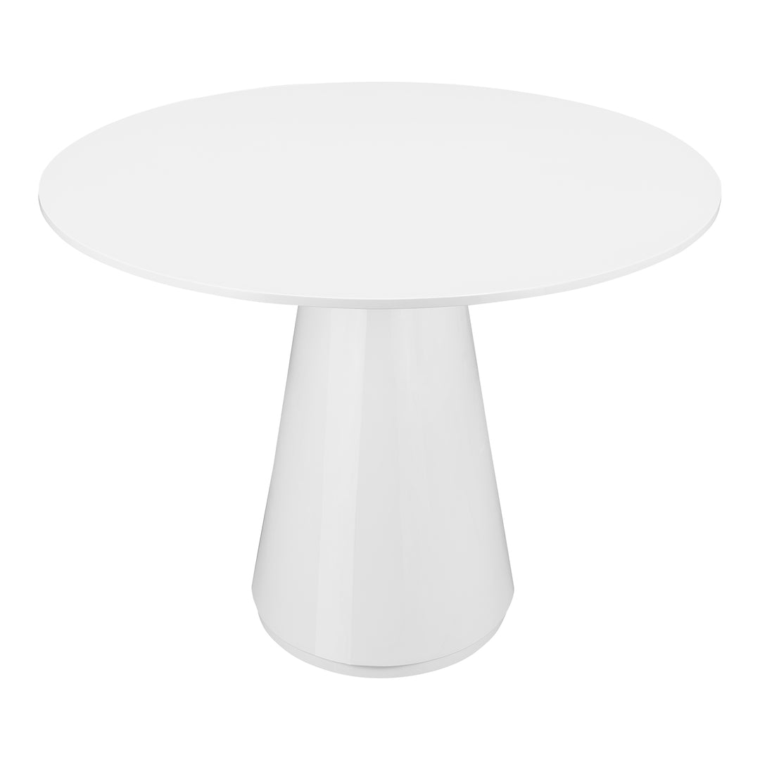 American Home Furniture | Moe's Home Collection - Otago Oval Dining Table White