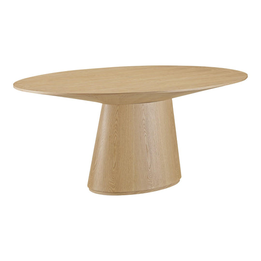 Moe's Home Collection - Otago Oval Dining Table Oak - KC-1007-24-0 | American Home Furniture