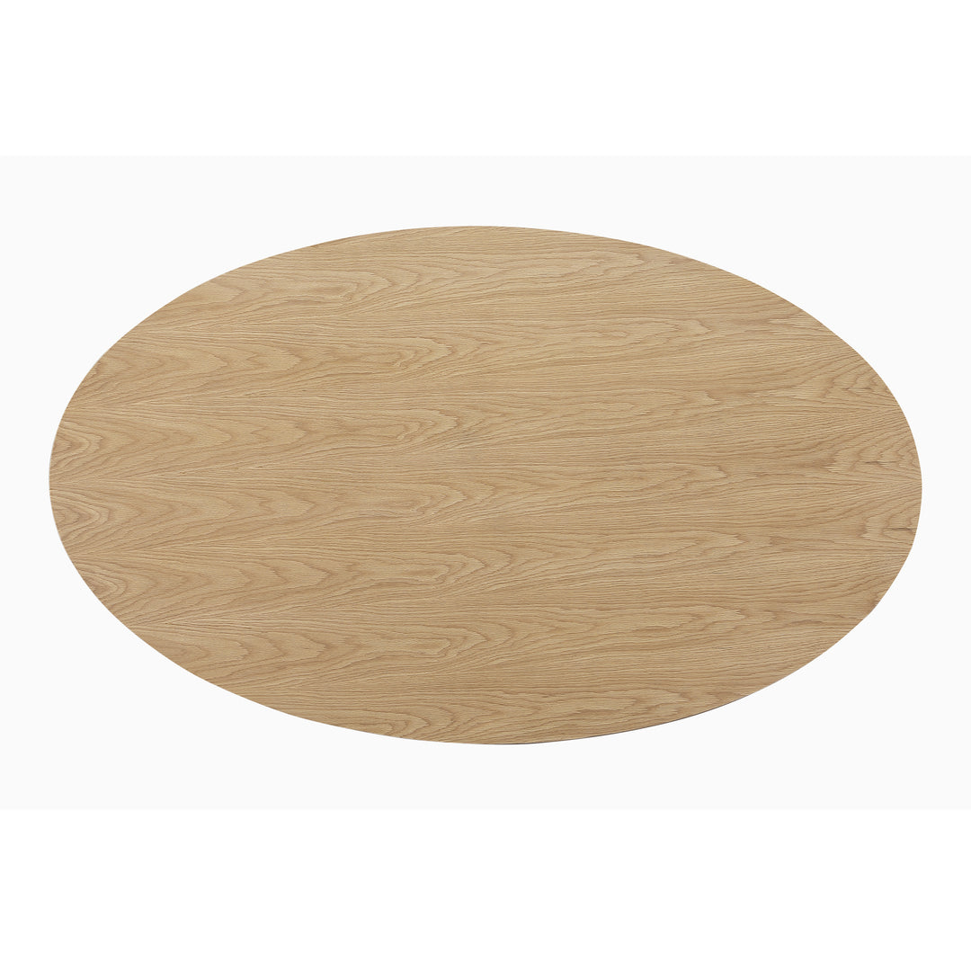 American Home Furniture | Moe's Home Collection - Otago Oval Dining Table Oak